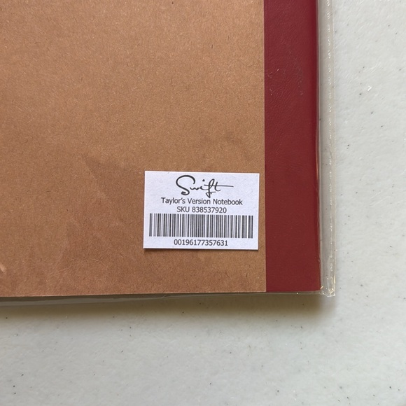Official Taylor’s Version Notebook Taylor Swift Journal Notepad Book - Picture 2 of 3
